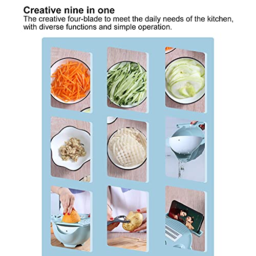 Drain Basket Cutter, Avoid Wasting Vegetable Grater Convenient Vegetable Chopper for Kitchen for Home | The Storepaperoomates Retail Market - Fast Affordable Shopping