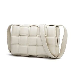 TUGONK Small Shoulder Purse and Handbag for Women Lightweight Weave Crossbody Clutch Bag