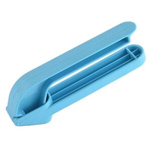 Qtqgoitem Plastic Home Kitchen Helper Cooking Crusher Masher Garlic Press Tool Blue (Model: c6f 58c 766 18f b87)