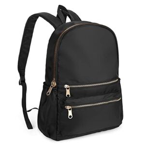 Uromee Backpack Purse for Women Waterproof Nylon Travel Girls Fashon School Shoulder Bookbag