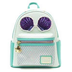 Loungefly Disney Mini Backpack, The Little Mermaid Ariel Sequins & Pearls