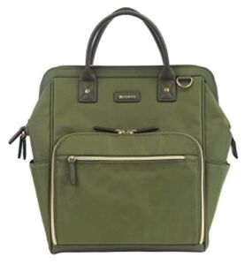 ReadyGO by Maevn Water-Resistant Clinical Tote Backpack (Olive)