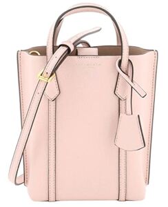 Tory Burch Women’s Perry Mini Shell Pink Crossbody Messenger Handbag