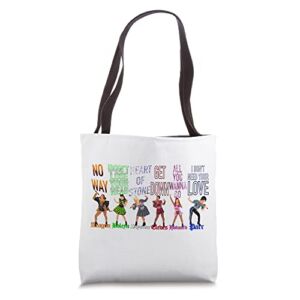 The Six wives of Henry VIII, six the musical gift, Tote Bag