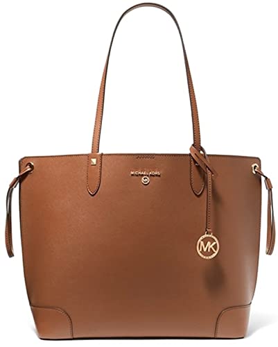 MICHAEL MICHAEL KORS Women’s Edith Large Saffiano Leather Tote Bag Luggage | The Storepaperoomates Retail Market - Fast Affordable Shopping