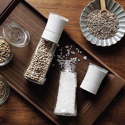 SEFAX Pepper Salt Grinder Mill – Adjustable Coarseness Ceramic Spice Grinder Shaker – Refillable Pepper Grinders for Home Kitchen | The Storepaperoomates Retail Market - Fast Affordable Shopping