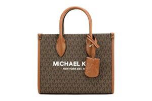 Michael Kors Women’s Mirella Small Shopper Top Zip Crossbody Bag