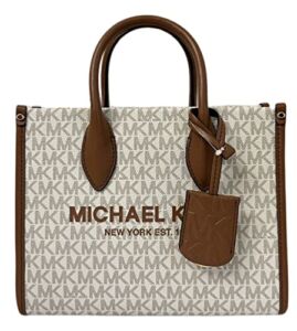 Michael Kors Women’s Mirella Small PVC Top Zip Crossbody Bag