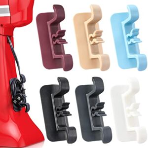 Upgraded Cord Organizer for Kitchen Appliances, 6 Pcs Cord Wrappers Stick On Kitchen Small Appliances, Kitchen Gadgets for Mixer, Air Fryer, Coffee Maker, Instant Pot and Toaster.