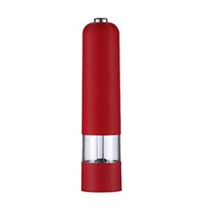 Salt Grinder-Battery Operated Pepper Mill With LED Light Easy Clean Home Kitchen Cooking BBQ Tools (Color : D)