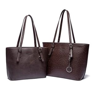 Women Handbags Set Tote Bag for Women Large and Medium Shoulder Bag Satchel Hobo 2pcs Purse Set MWC2-G049CF