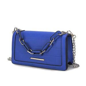 MKF Collection Crossbody Bag for Women, Designer Crossover Lady Handbag Small Purse