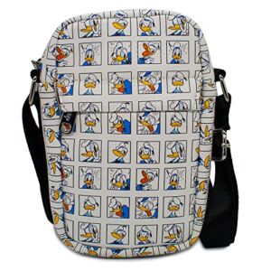 Buckle Down Crossbody Bag, Donald Duck