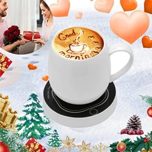 Coffee Cup Warmer for Desk with Auto Shut Off,Coffee Mug Warmer for Desk Office Home-Birthday Valentines Day Gifts