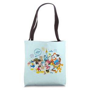 Walt Disney World 50th Anniversary Mickey and Friends Tote Bag