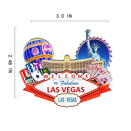 US Las Vegas City Magnet 3D Wooden Landmarks Classic Fridge Magnets Handcrafted Crafts Travel Souvenirs Gifts Collections Home & Kitchen Decorations-4 | The Storepaperoomates Retail Market - Fast Affordable Shopping