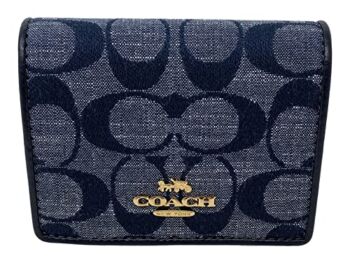 Coach Mini Wallet on a Chain in Signature Chambray Style No. C8667 | The Storepaperoomates Retail Market - Fast Affordable Shopping