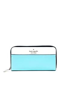 Kate Spade Staci Large Continental Wallet Saffiano Leather Poolside Multi