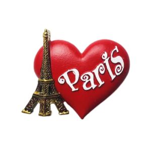 Eiffel Tower Paris France Refrigerator Magnet Travel Gift Souvenir Fridge Magnet Home Kitchen Decoration 3D Fridge Magnetic Sticker