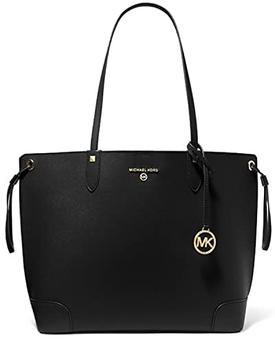 MICHAEL MICHAEL KORS Women’s Edith Large Saffiano Leather Tote Bag Black | The Storepaperoomates Retail Market - Fast Affordable Shopping