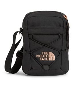 THE NORTH FACE Jester Crossbody, TNF Black Heather/Burnt Coral Metallic, One Size