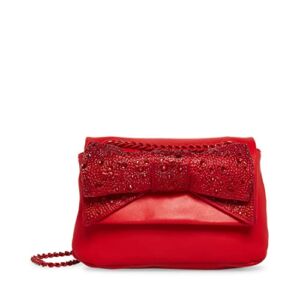 Betsey Johnson Shimmers Bow Bag, Red