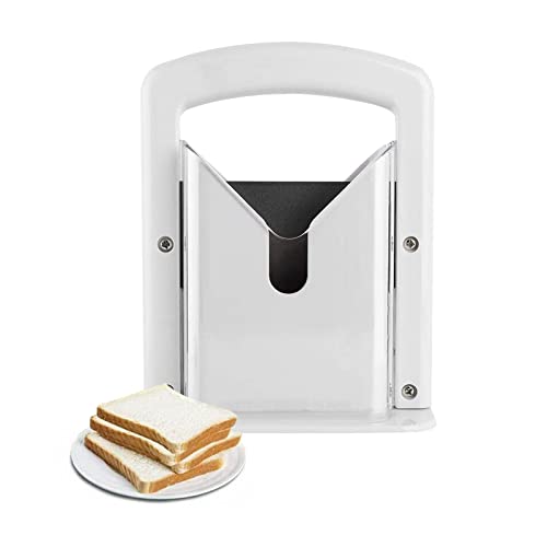 DanDuDu Bagel Slicer for Home, Bagel Cutter Stainless Steel White 25X19.2X9.8 | The Storepaperoomates Retail Market - Fast Affordable Shopping
