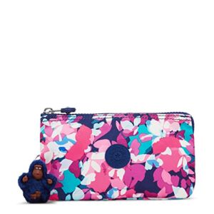 Kipling Creativity Large Printed Pouch Electric Blossom
