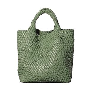BZXHVSHA Women’s Tote Bag Large Capacity Handbags And Purse For Ladies (Army green)