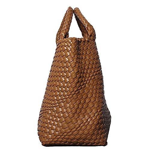 BZXHVSHA Women’s Tote Bag Large Capacity Handbags And Purse For Ladies (Brown) | The Storepaperoomates Retail Market - Fast Affordable Shopping