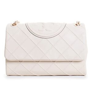 Tory Burch Fleming Soft Convertible Shoulder Bag New Cream One Size