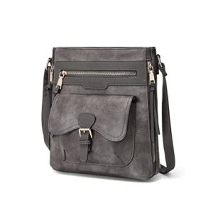 OUKUPA Crossbody Bag For Women Shoulder Handbag Messenger Bag Satchel Long Over Strap Tassel Zip Multiple Pockets Lightweight