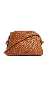 Loeffler Randall Women’s Marybeth Woven Crossbody Bag, Timber Brown, One Size
