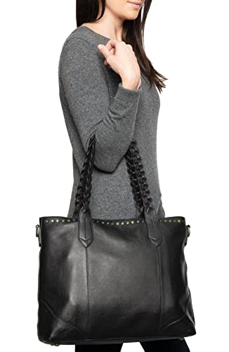 Frye Womens Soraya Shopper Bag, Black, One Size US | The Storepaperoomates Retail Market - Fast Affordable Shopping