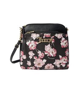 Juicy Couture Item Dome Crossbody Pretty Rose Black Multi One Size