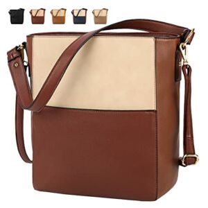 Women Handbags Tote Bag Vegan Leather Large Shoulder Bag Top Handle Satchel Purses for School Work Travel