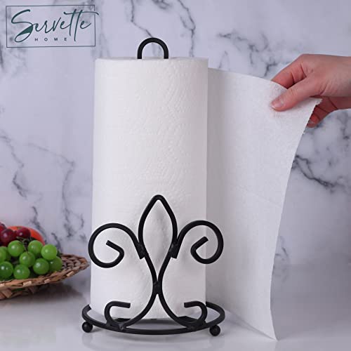Fleur De Lis Paper Towel and Napkin Holder Set | The Storepaperoomates Retail Market - Fast Affordable Shopping