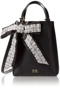 ZAC Zac Posen Posen Small Tote Crossbody Bag, Black