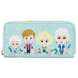 Loungefly Golden Girls Chibi Floral Sophia Blanche Rose Dorothy Faux Leather Wallet