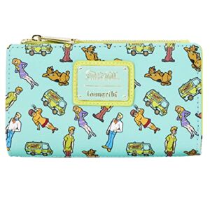 Loungefly Scooby Doo All Over Print Faux Leather Wallet