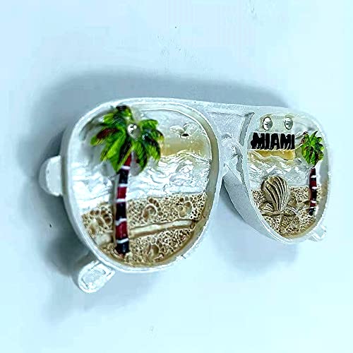 Miami America Magnet Souvenir Birthday Gift Refrigerator Magnet Home Kitchen Decoration 3D Fridge Magnetic Sticker | The Storepaperoomates Retail Market - Fast Affordable Shopping