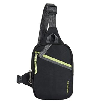 Travelon Greenlander Anti-Theft Compact Sling, Jet Black, 5″ W x 7.25″ H x 1.75″ D | The Storepaperoomates Retail Market - Fast Affordable Shopping