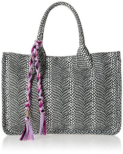 Vince Camuto womens Orla Tote, Black/White, One Size US | The Storepaperoomates Retail Market - Fast Affordable Shopping