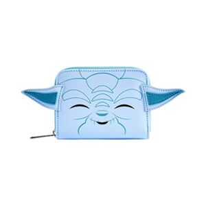 Loungefly Star Wars: Yoda Hologram Wallet, Glow in the Dark (Amazon Exclusive)