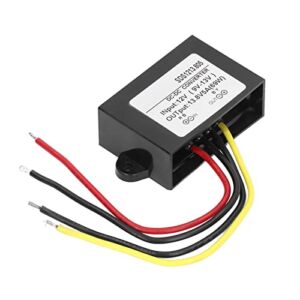 DC12V to 13.8V Micro Voltage Boost Module 69W Waterproof Step Up Power Converter with Cable IP68 Protection 5A
