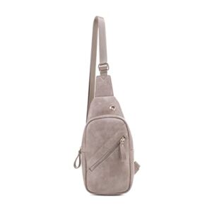 EVVE Multipurpose Small Crossbody Sling Backpack Purse Lightweight Sling Bag For Women Men|ST