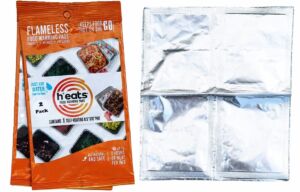 Heats Flameless Food Warming Pads | Water Activated Disposable Food Warmer for Parties | Used w/ Aluminum Pans, Chafing Dish, Kitchen Accessories | Fits Foil Pan Half Size (Pans NOT Included) | 2 pack