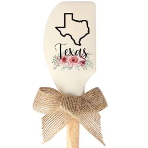 TEXAS Funny Silicone Spatula, Funny Baking Tool, Modern Farmhouse Kitchen Decor, Gift for Chef, Sister, Mom, Pastry Chef, Friends, New Home Gifts