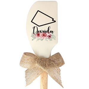 Nevada Funny Silicone Spatula, Funny Baking Tool, Modern Farmhouse Kitchen Decor, Gift for Chef, Sister, Mom, Pastry Chef, Friends, Family, New Home Gifts
