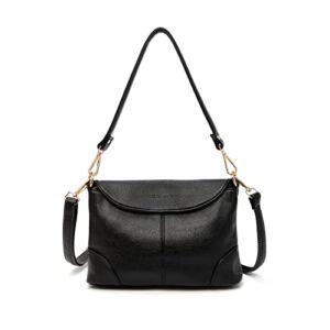 OFIHANLY Crossbody Bags for Women PU Leather Shoulder Purses and Handbags Fashion Clutch for Ladies